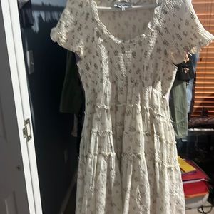 Cute ruched baby doll dress